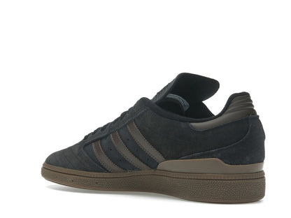 adidas Busenitz Pro Core Black Brown Gold Metallic