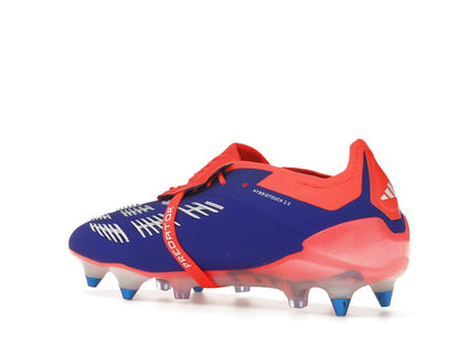 adidas Predator Elite Foldover Tongue SG Lucid Blue Cloud White Solar Red