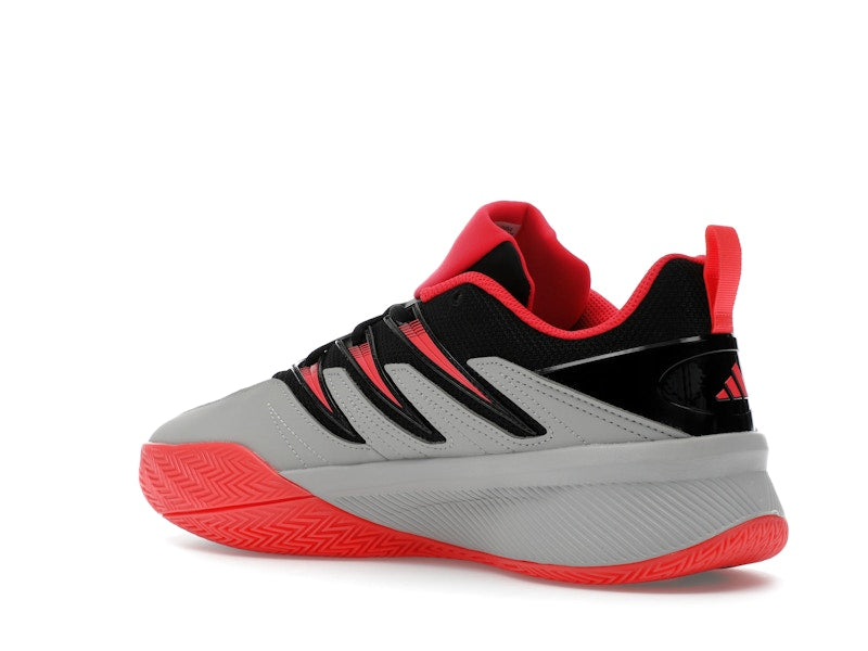 adidas Dame Certified 3 Core Black Lucid Red Grey Two