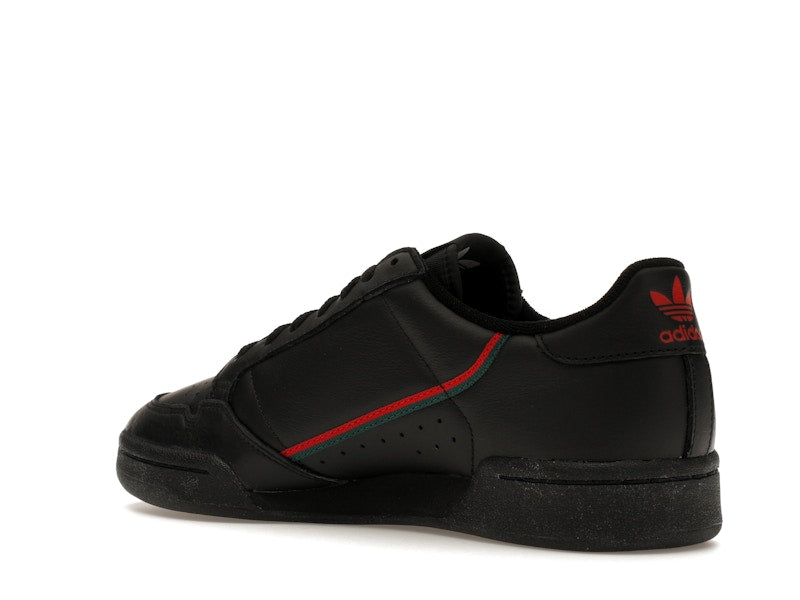 adidas Continental 80 Black Scarlet Green