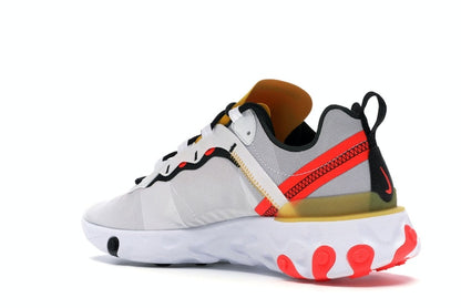 Nike React Element 55 White Black Crimson Gold