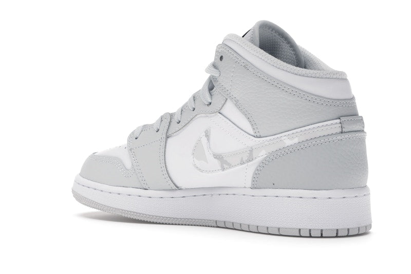 Jordan 1 Mid Grey Camo (GS)