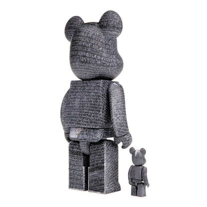 Bearbrick The British Museum (The Rosetta Stone) 100% & 400% Set