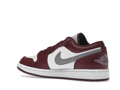 Jordan 1 Low White Bordeaux