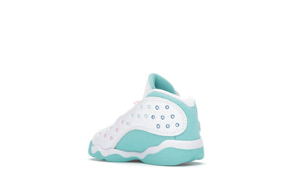 Jordan 13 Retro White Soar Green Pink (TD)