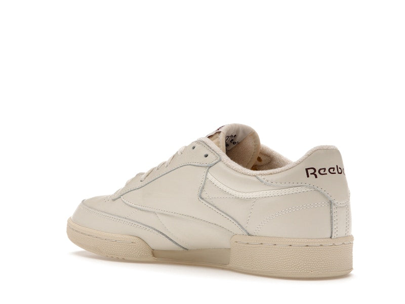 Reebok Club C 85 Chalk Alabaster Maroon