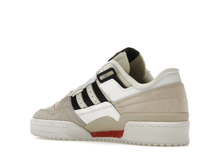 adidas Forum Exhibit Low White Vivid Red
