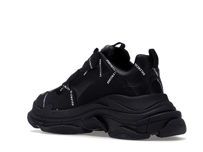 Balenciaga Triple S Black Logo (Women's)