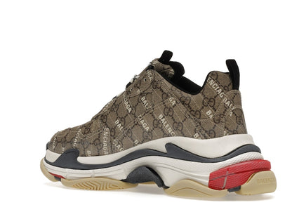 Gucci x Balenciaga The Hacker Project Triple S Beige