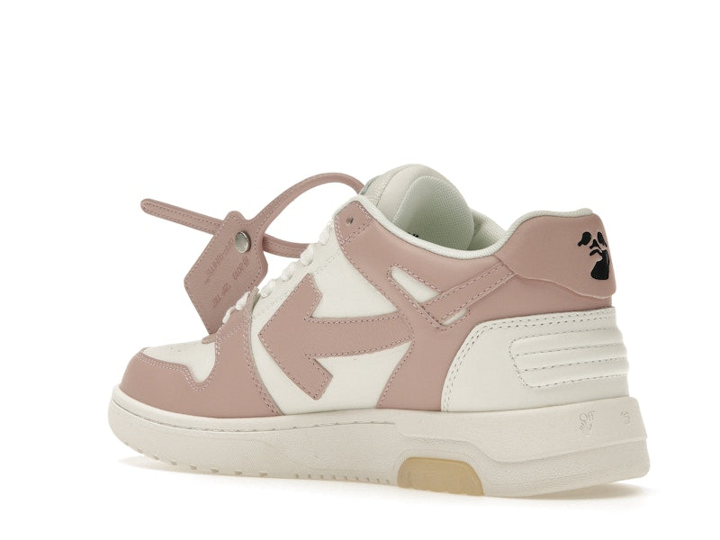 OFF-WHITE Out Of Office "OOO" Low Tops White Pink (Women's)