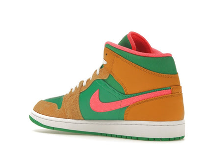 Jordan 1 Mid SE Wheat Watermelon