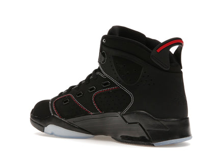 Jordan 6-17-23 Black White Red Contrast Stitching