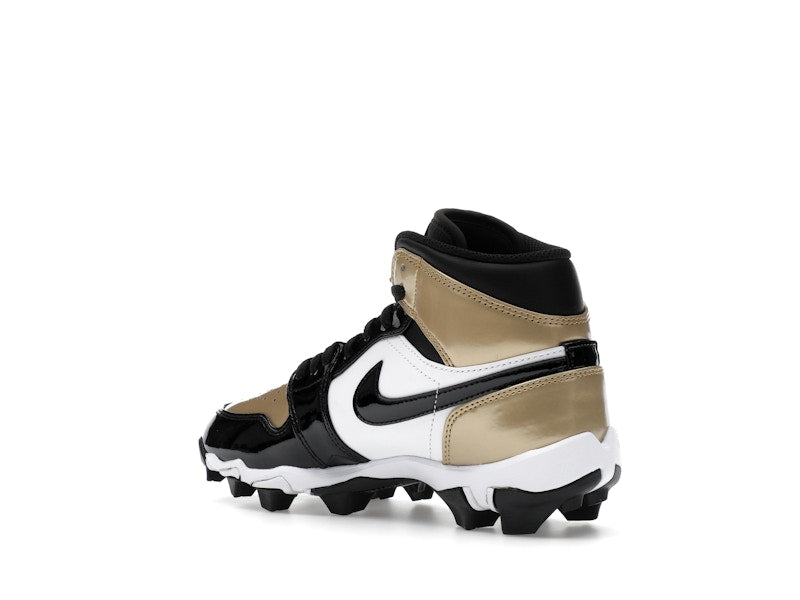 Jordan 1 Mid Cleat Patent Gold Toe (GS)