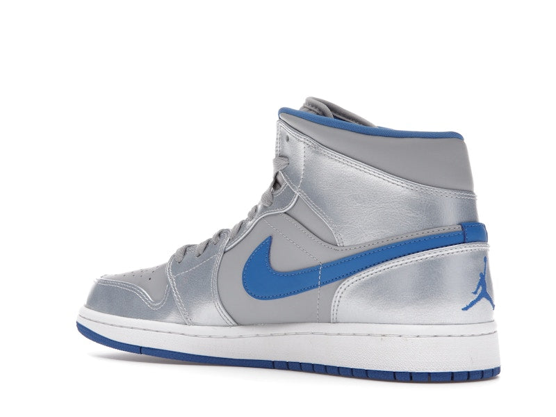 Jordan 1 Mid Wolf Grey Sport Blue