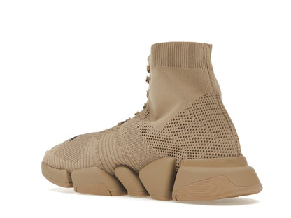 Balenciaga Speed 2.0 Lace Up Beige