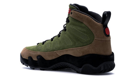 Jordan 9 Retro Boot NRG Military Brown Legion Green