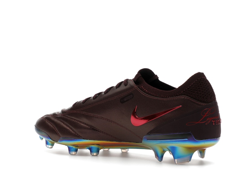 Nike Tiempo Legend 10 Elite Luxe FG Montebelluna Leather Port Wine