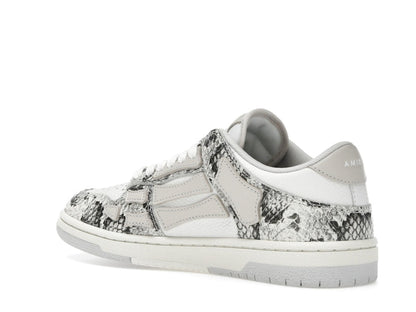 AMIRI Skel Top Low Snake Alabaster