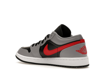 Jordan 1 Low Cement Grey Fire Red (Women's)