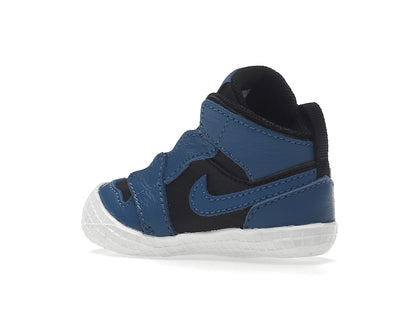 Jordan 1 Crib Bootie Dark Marina Blue (I)