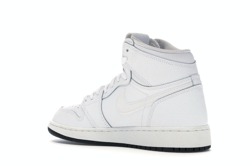 Jordan 1 Retro High Perforated White (GS)