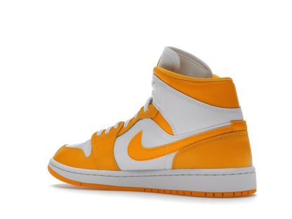 Jordan 1 Mid White University Gold (Women's)