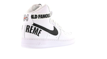 Nike Air Force 1 High Supreme World Famous White