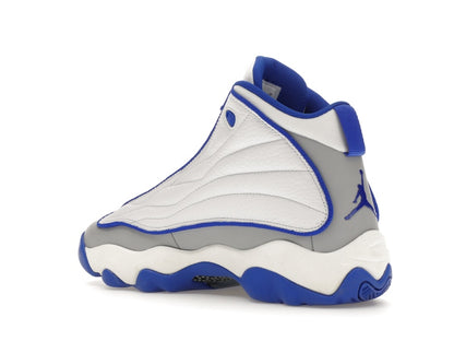 Jordan Pro Strong White Royal Grey
