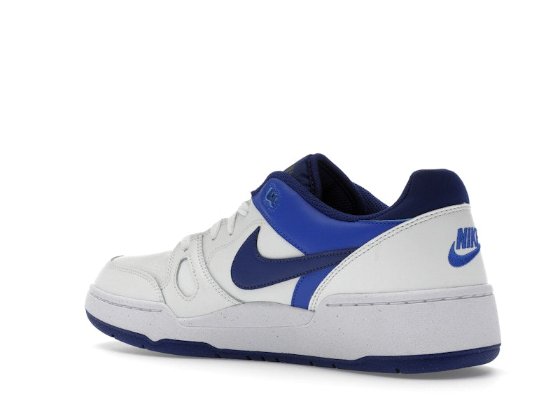 Nike Full Force Low Summit White Racer Blue Deep Royal Blue