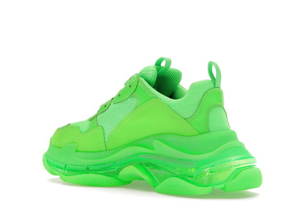 Balenciaga Triple S Neon Green Clear Sole