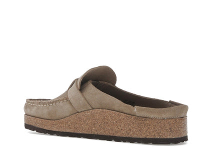 Birkenstock Buckley Suede Gray Taupe