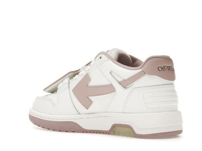 OFF-WHITE Out Of Office OOO Low Tops White Pink (Women's) 2023