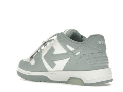 OFF-WHITE Out Of Office OOO Low Tops White Grey