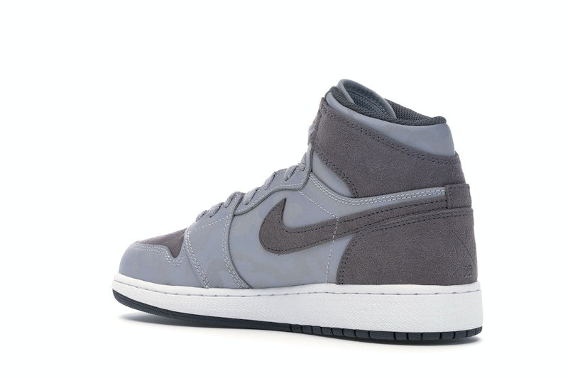 Jordan 1 Retro High Camo 3M Wolf Grey (GS)