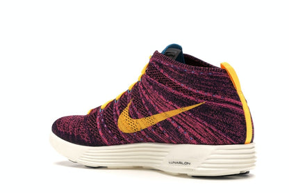 Nike Lunar Flyknit Chukka Grand Purple Laser Orange