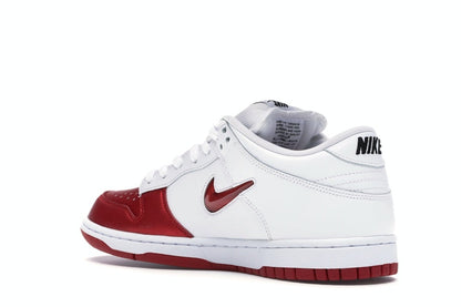 Nike SB Dunk Low Supreme Jewel Swoosh Red