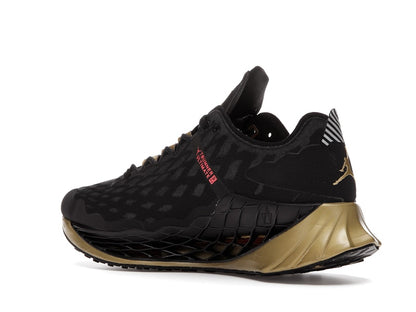 Jordan Zoom Trunner Ultimate Black Metallic Gold