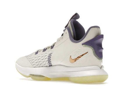 Nike LeBron Witness 5 Summit White Metallic Bronze