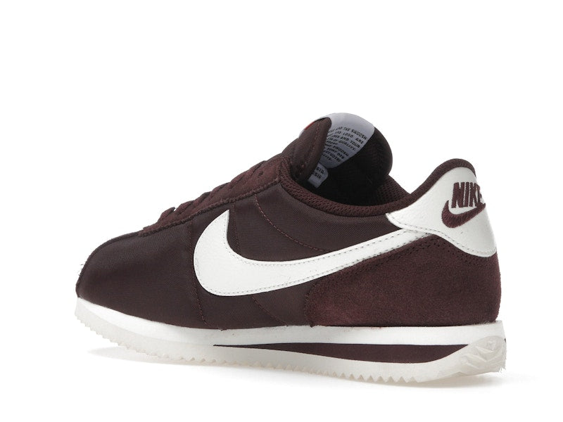 Nike Cortez Textile Burgundy Crush Sail (Women's)