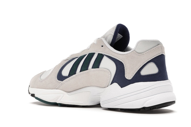 adidas Yung-1 White Noble Green Dark Blue
