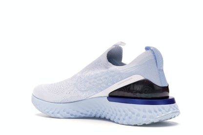 Nike Epic React Moc Flyknit White Hydrogen Blue
