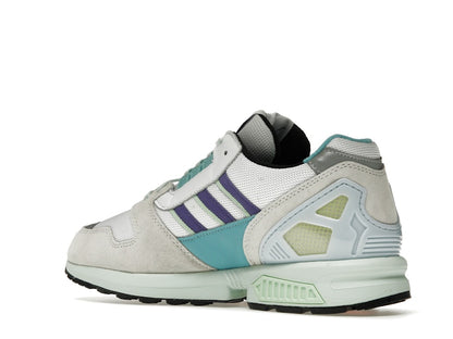 adidas ZX 8000 White Purple Aqua