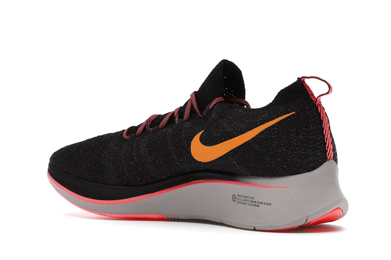 Nike Zoom Fly Flyknit Black Flash Crimson