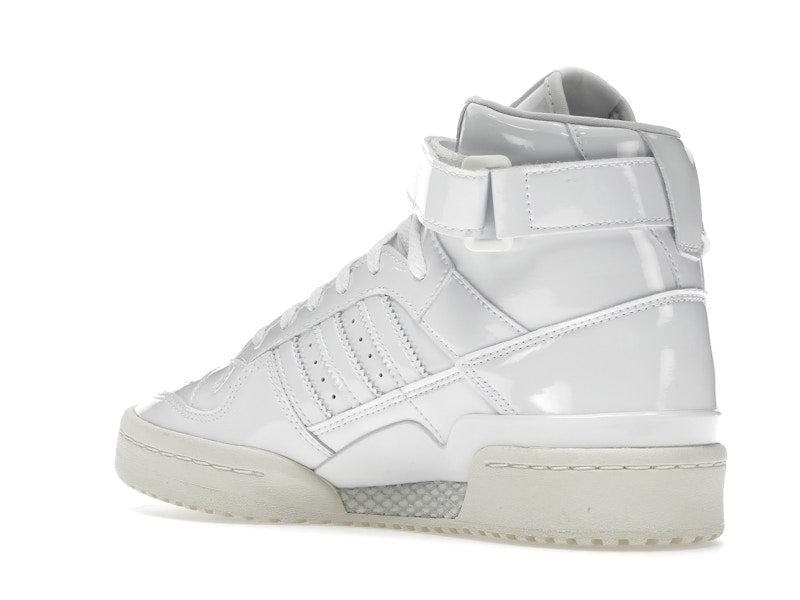 adidas Forum Mid Triple White Patent Leather (Women's)