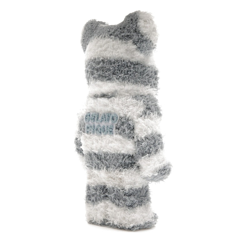 Bearbrick x Gelato Pique Pajamas 400% White/Blue