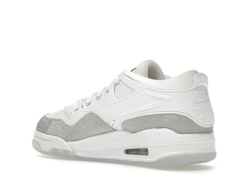 Jordan 4 RM White Metallic Silver (Women's)