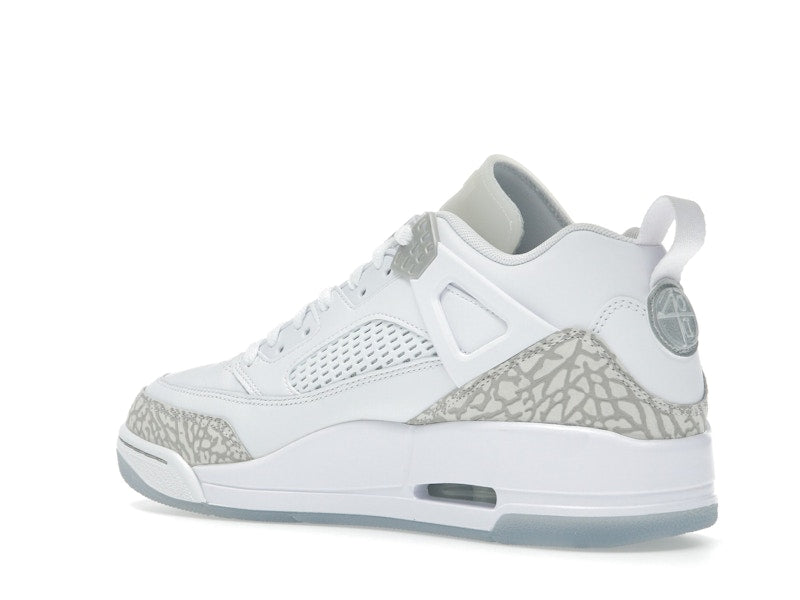 Jordan Spizike Low White Metallic Silver Barely Blue Neutral Grey