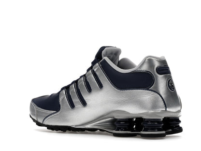 Nike Shox NZ Midnight Navy Metallic Silver