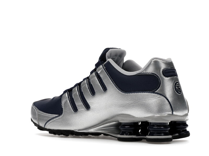 Nike Shox NZ Midnight Navy Metallic Silver