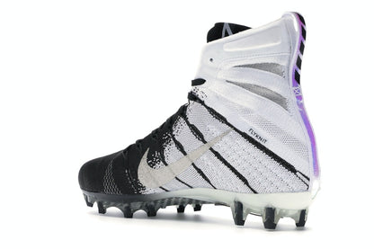 Nike Vapor Untouchable 3 Elite Flyknit Black White Silver